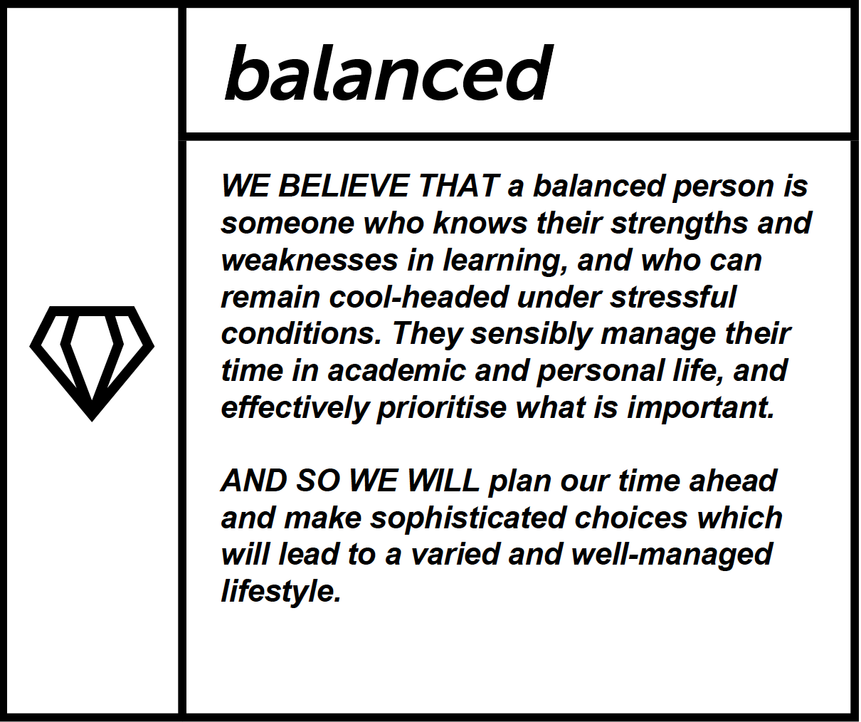 9. balanced